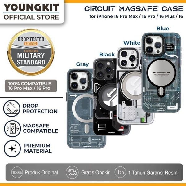 Jual Case Magsafe iPhone 16 Pro Max Plus 16Pro Casing Acrylic Original ...