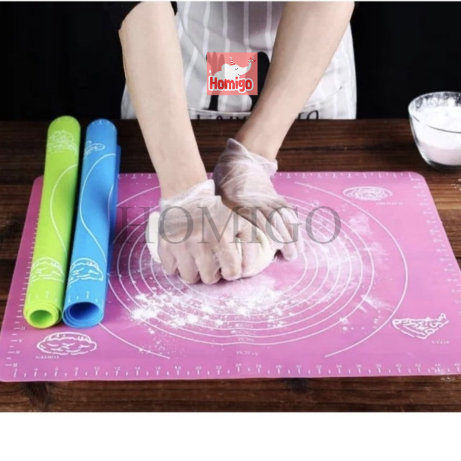 Jual Homigo Alas Tatakan Adonan Kue Silikon 40*50Cm | Shopee Indonesia