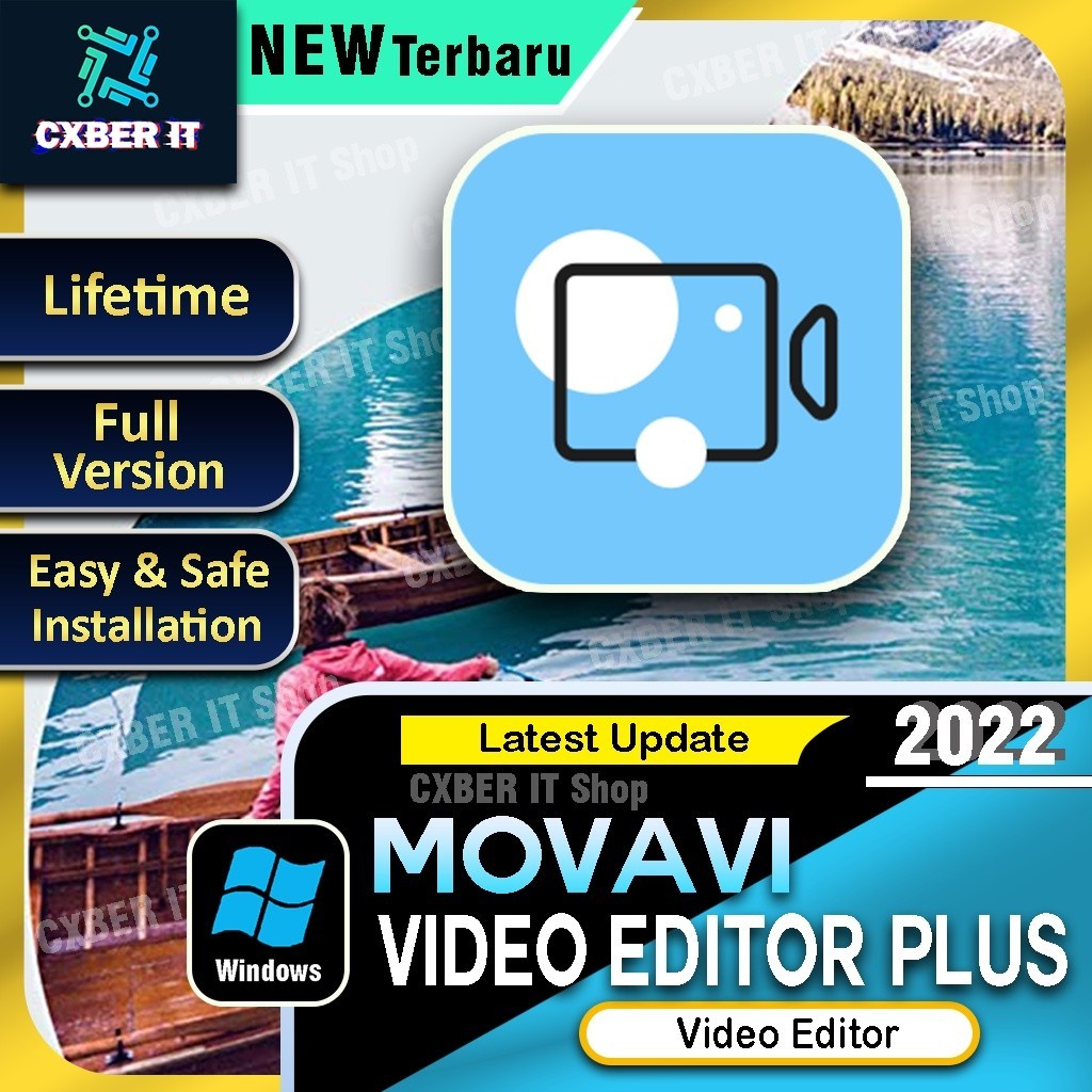 Jual Movavi Video Editor Plus (Latest 2023) Lifetime No Watermark