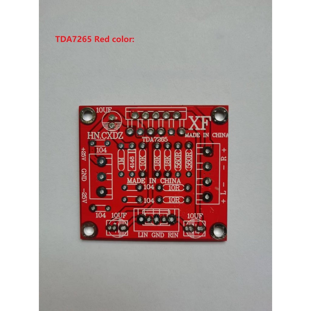 Jual TDA7265 2.0 Channel 25W+25W Stereo Sound Audio Amplifier Circuit ...