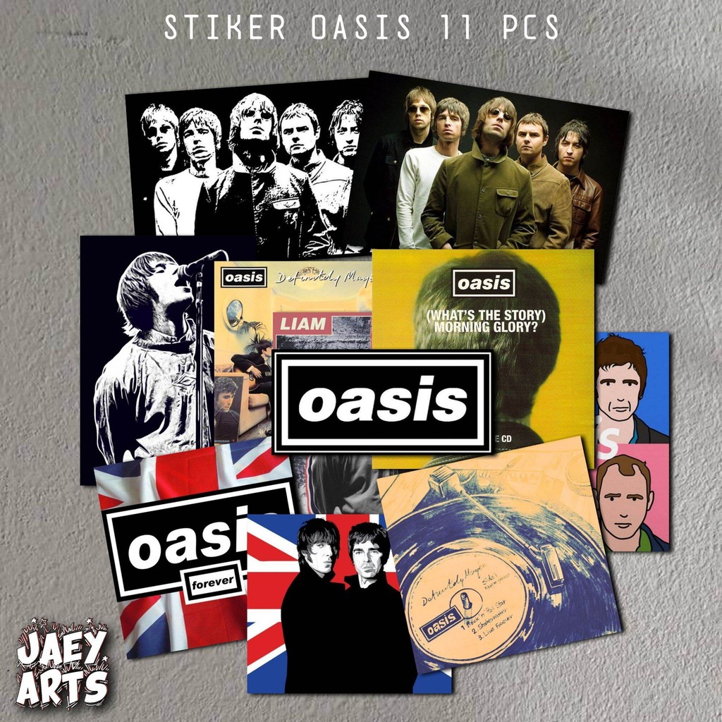 Jual STIKER BAND OASIS STIKER OASIS 11 PCS | Shopee Indonesia