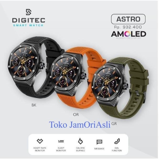 Jual Promo Original Jam Tangan Smartwatch Digitec ASTRO Jam Tangan ...