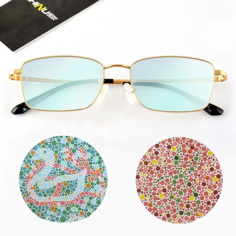 Jual SHINU Reflective Film Red Green Color Blindness Corrective Glasses ...