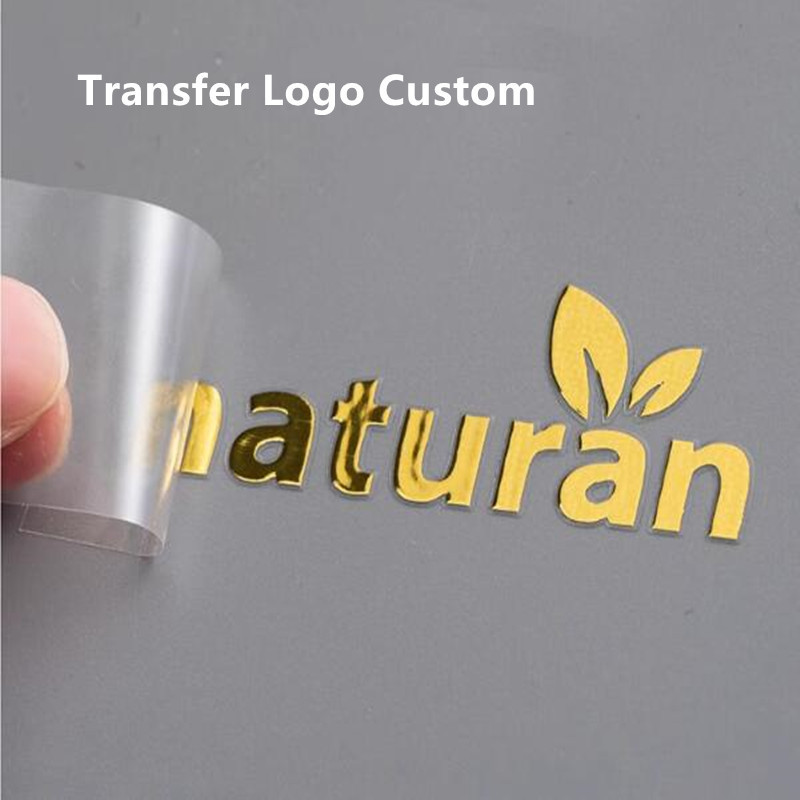 Jual Custom Transfer 3D Stickers Metal Gold Labels UV Color Decal ...