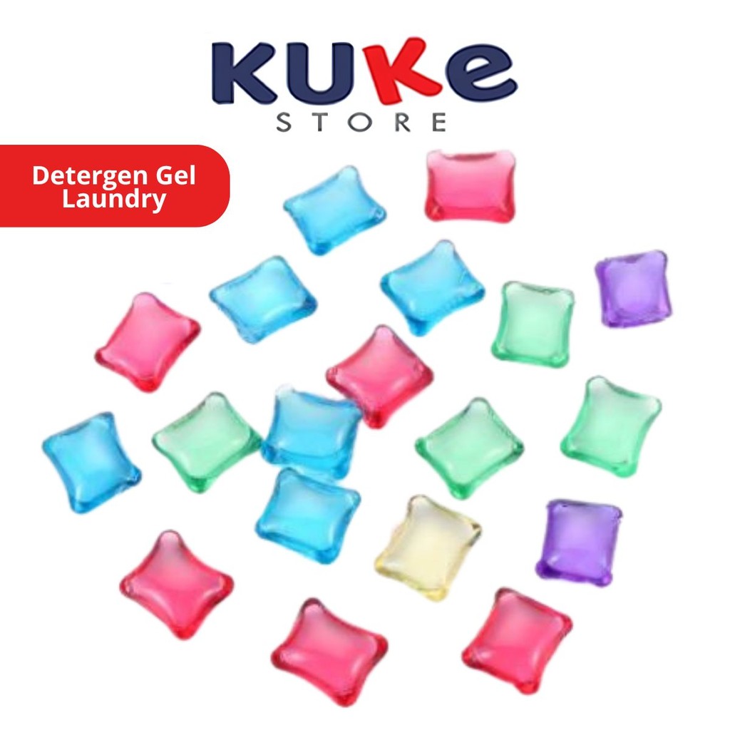 Jual KUKE Detergent Laundry Gel Ball Sabun Cair Cuci Baju Detergen ...