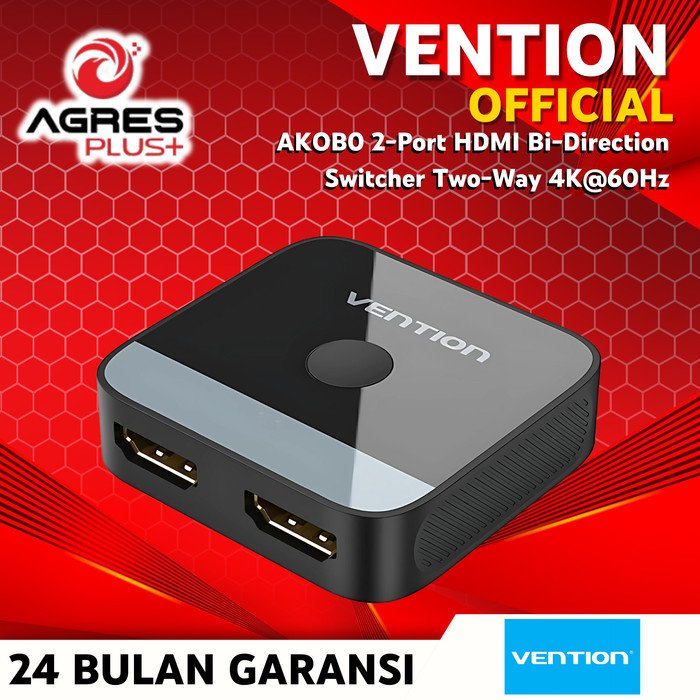 Vention - Splitter Switcher AKPH0 HDMI USB-C Bidirezionale 2 Porte 8K
