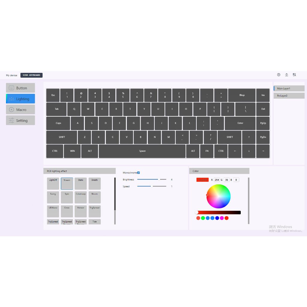 Jual AK68 Mechanical Gaming Keyboard Hotswap RGB 16 million colors ...