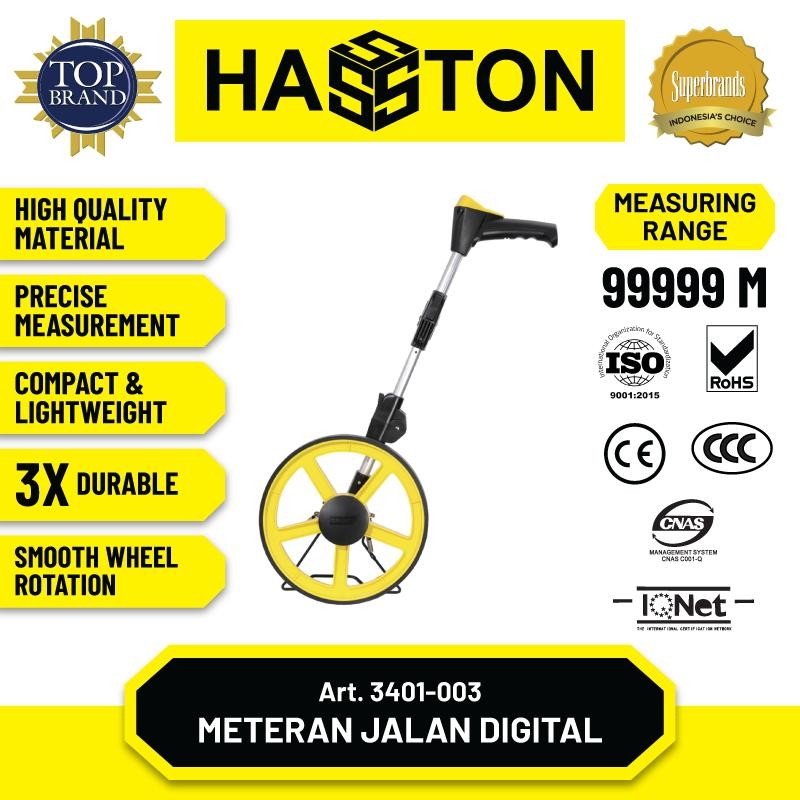 Jual Hasston Meteran Jalan Digital / Manual – Walking Measure Roda Ukur ...