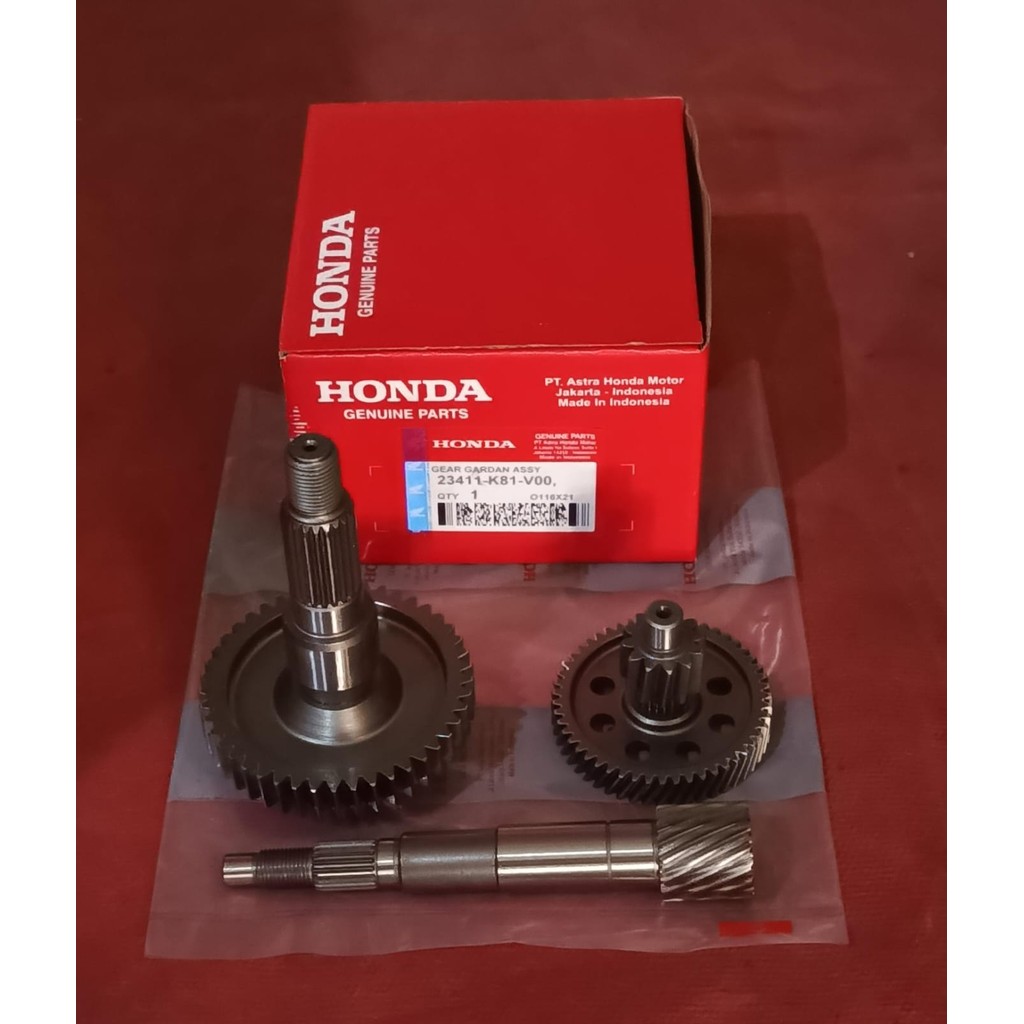 Jual Gigi Rasio Set / Final Gear Komplit Honda BeAT eSP 2016 - 2019 ...