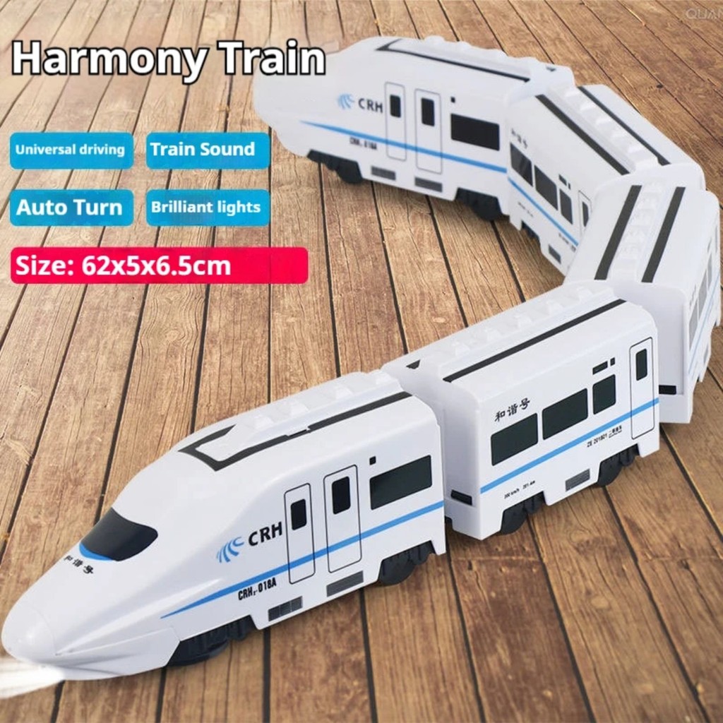 Jual Electric Train Set Toy - Harmony High Speed Train Model with 360 ...