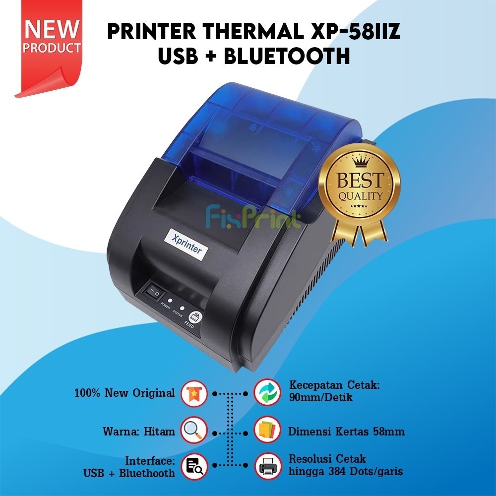 Jual Printer Thermal Kasir Iware Usb Bluetooth C Bt Bc C Bt Mp Ii Mp X