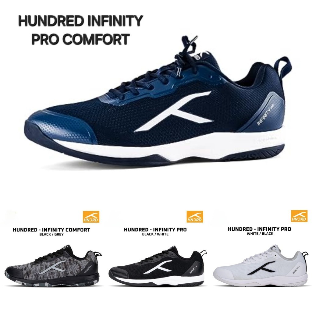 HUNDRED Infinity Pro Non-Marking Herren Badminton S Produktbild-Vorschau 2