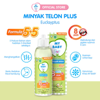 MURAH My Baby Minyak Telon Plus [150 ml] - Minyak Anti Nyamuk 8 Jam