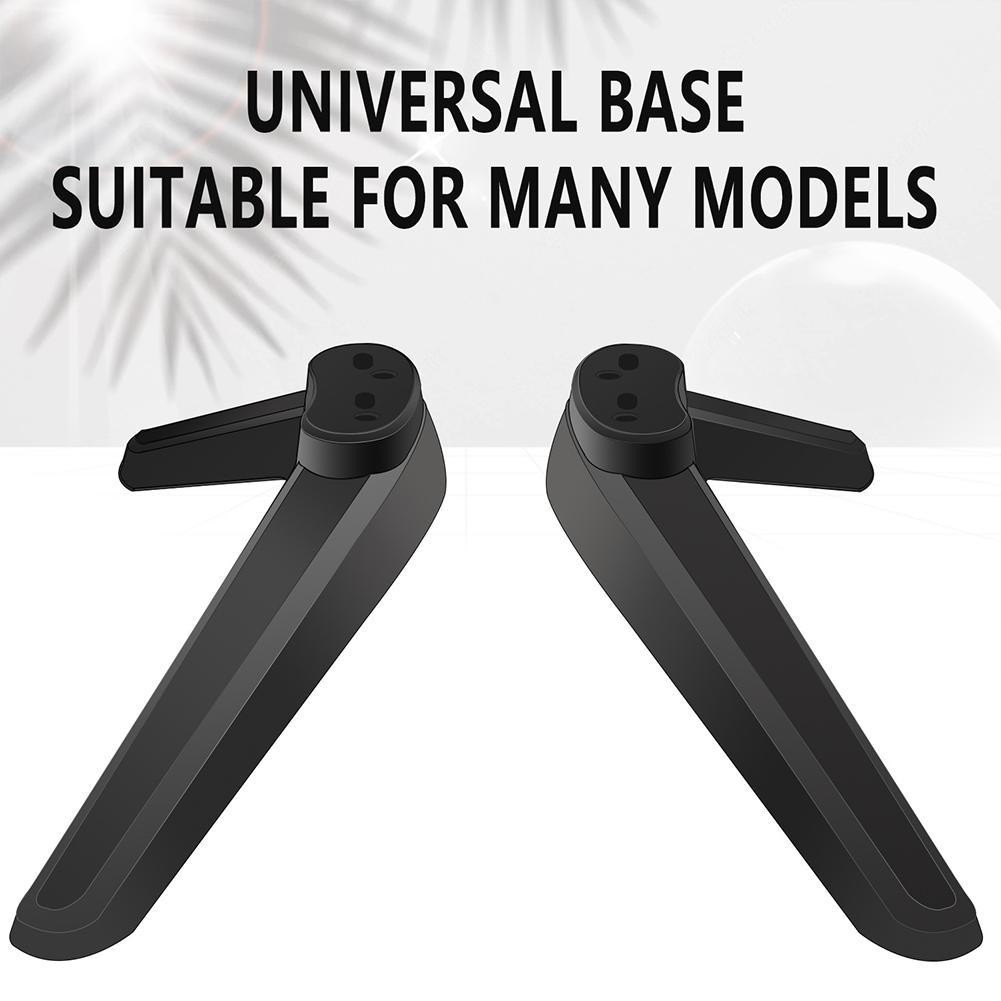 TV Stand Legs Replacement Universal Plastic TV Base Pedestal