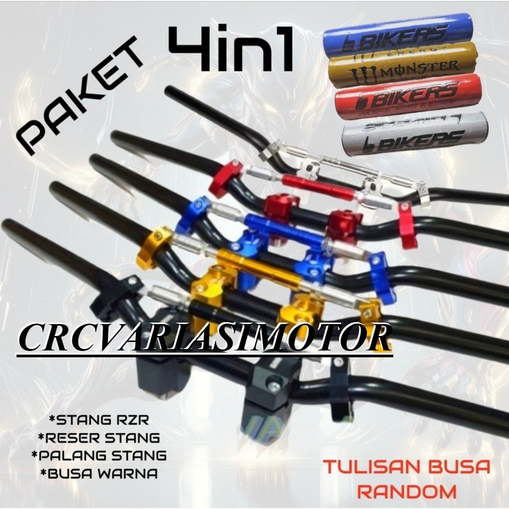 Jual #CRC# Paket 4in1 Stang RZR+Reser Stang+Palang+Busa Warna Beat ...