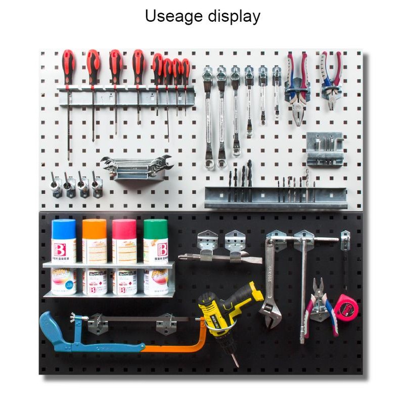 Jual PEGBOARD BESI METAL / WALL ORGANIZER / RAK DINDING / RACK TOOL ...