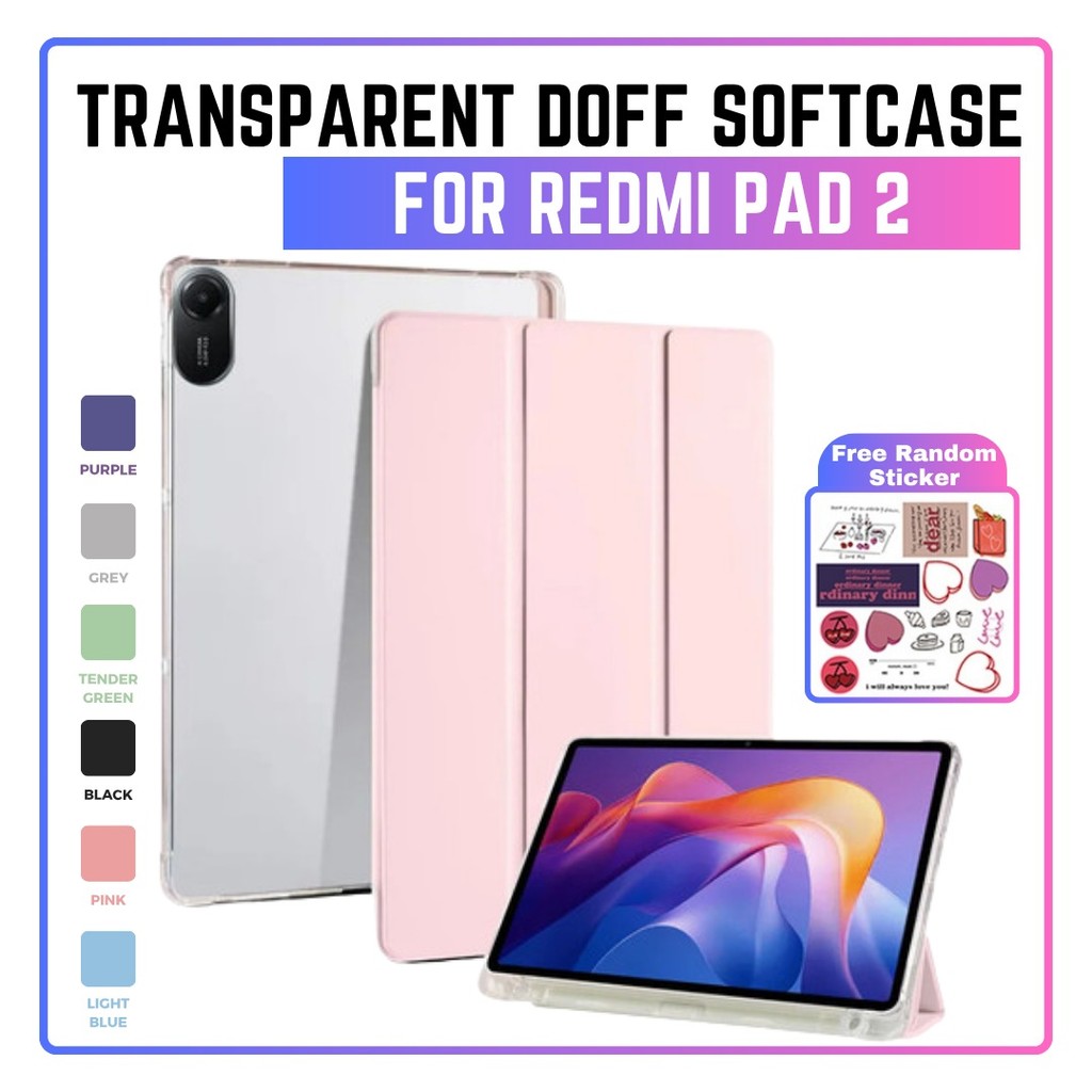 Jual Smart TPU Softcase Redmi Pad 2 11” 2025 / Redmi Pad SE 11” / Pro ...