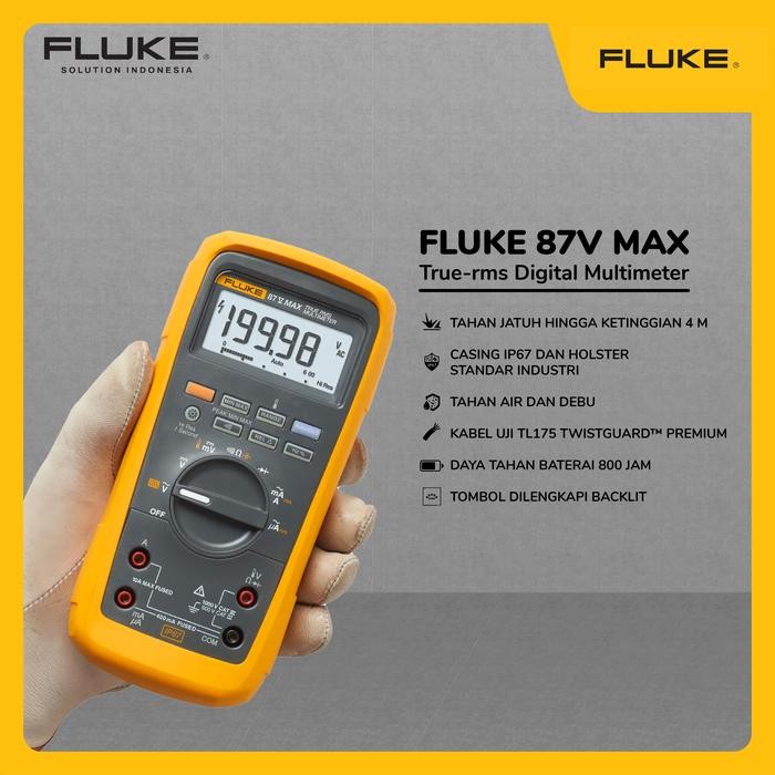 Jual Fluke 87V MAX True-rms Digital Multimeter | Shopee Indonesia