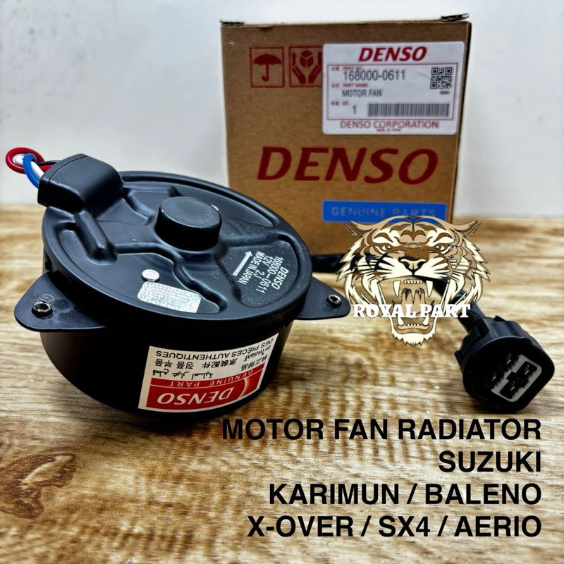 Jual MOTOR FAN RADIATOR KARIMUN BALENO SX4 AERIO X OVER X-OVER DINAMO ...