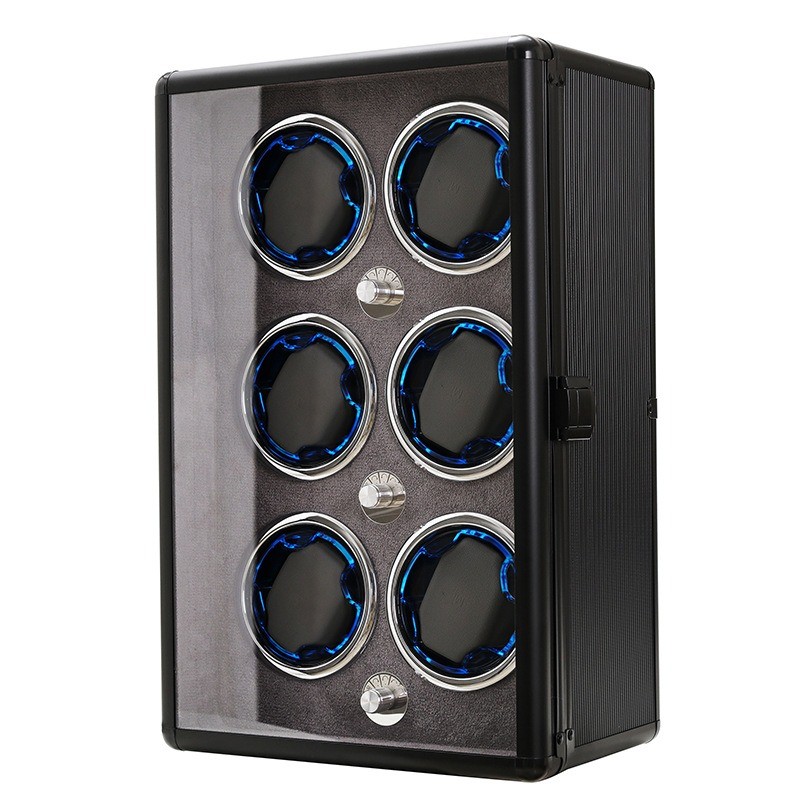 Jual Automatic Watch Box Men Wrist Mechanical Winders Large Jewelry ...