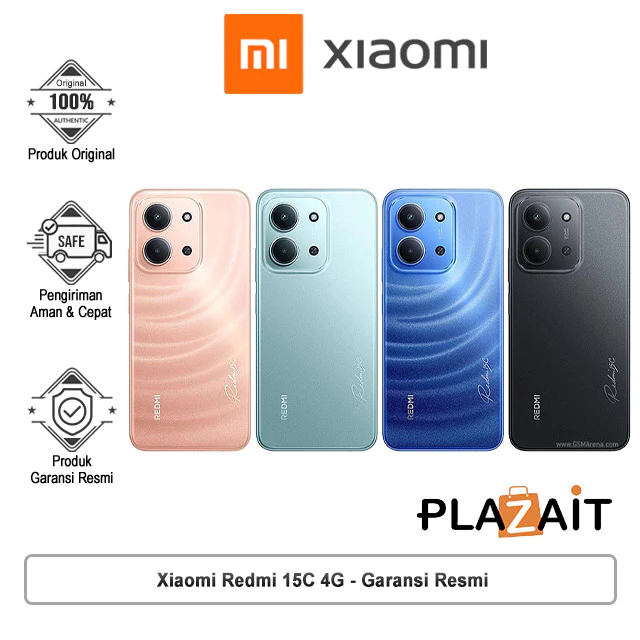 Xiaomi Redmi 15C 4G 6GB/128GB | 8GB/256GB - Garansi Resmi