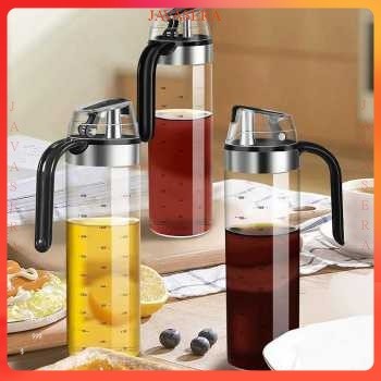 Jual Botol Minyak Olive Oil Cooking Seasoning Bottle 550ml - Black ...
