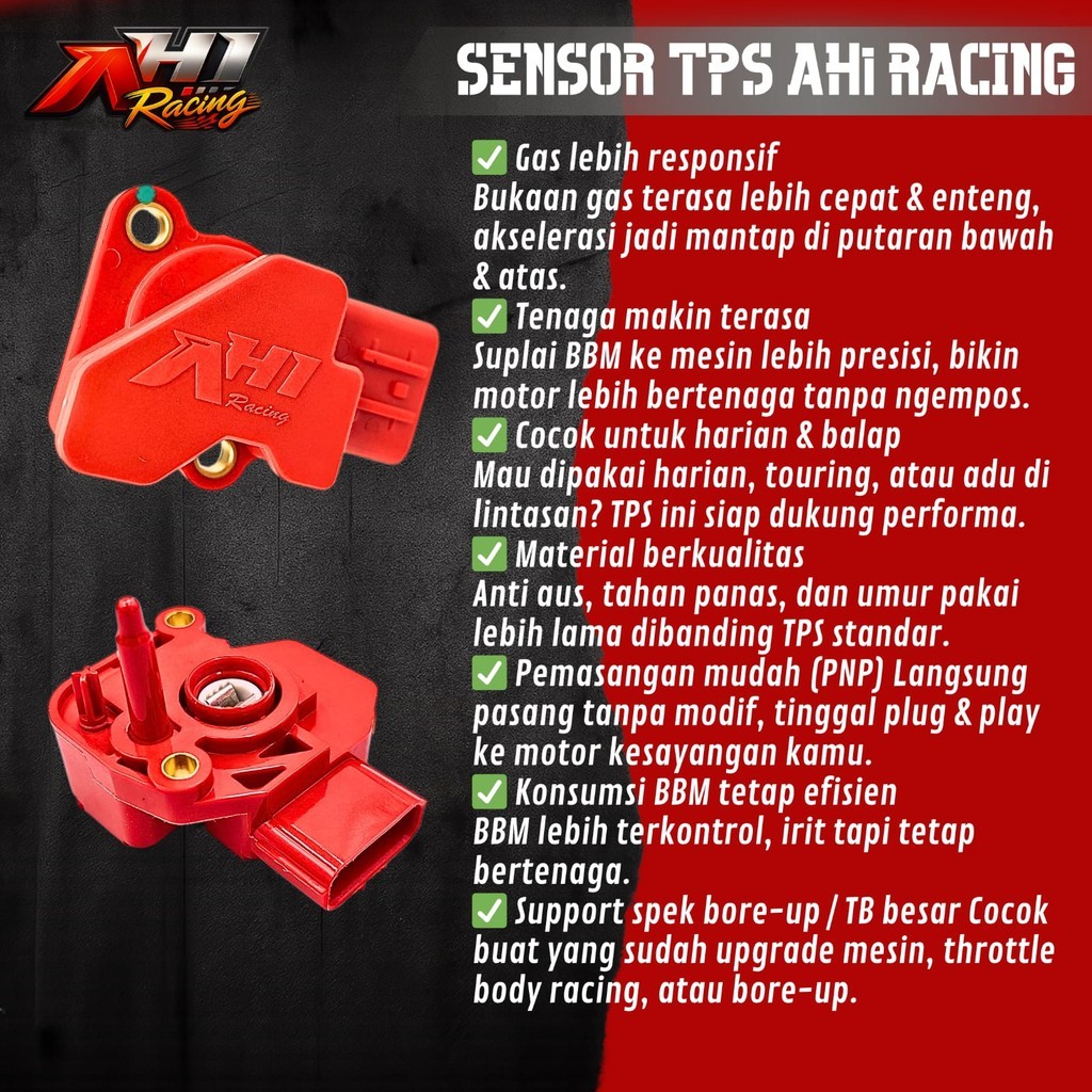 Jual Sensor TPS AH1 Racing MX King Nmax Old Vixion New NVA NVL Mio J ...