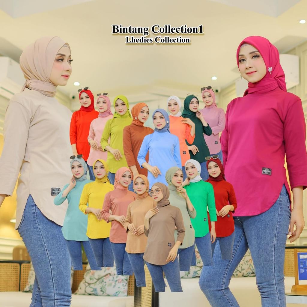 Jual KAYDEN STORE Kaos wanita OVAL COTTON COMBED 24s size [ M. L. XL ...