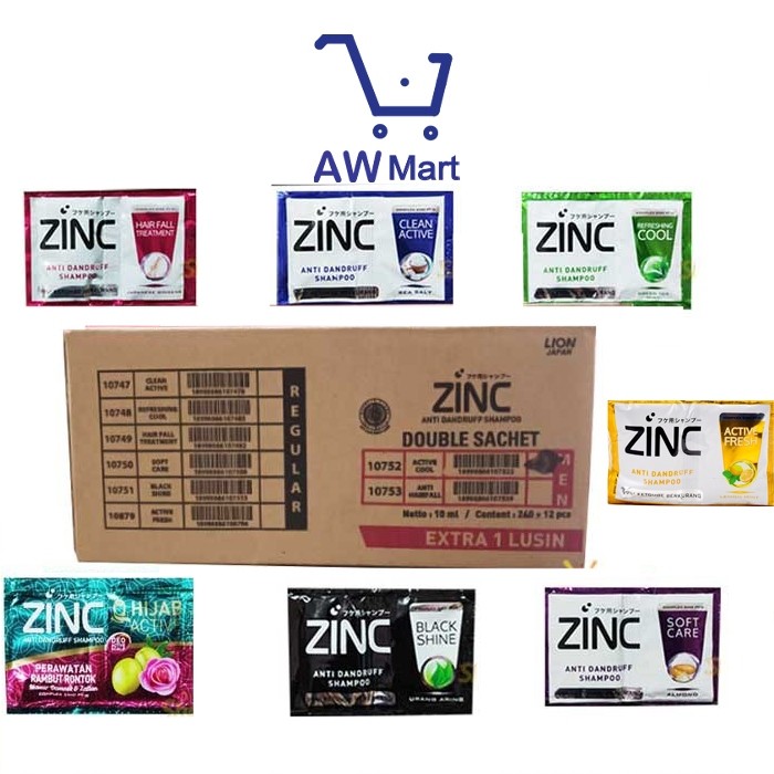 Jual 1 DUS ZINC RENCENG ISI 21 RENCENG (20+1 RENCENG) - KEMASAN BARU ...