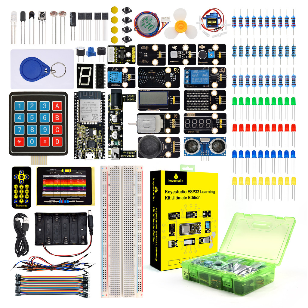 Jual Keyestudio Ultimate ESP32 Learning Starter Kit+117 Project ...