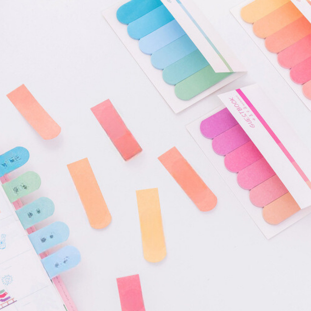 Jual TENNO Sticky Notes Memo Isi 120 Lembar Catatan Tempel Penanda ...