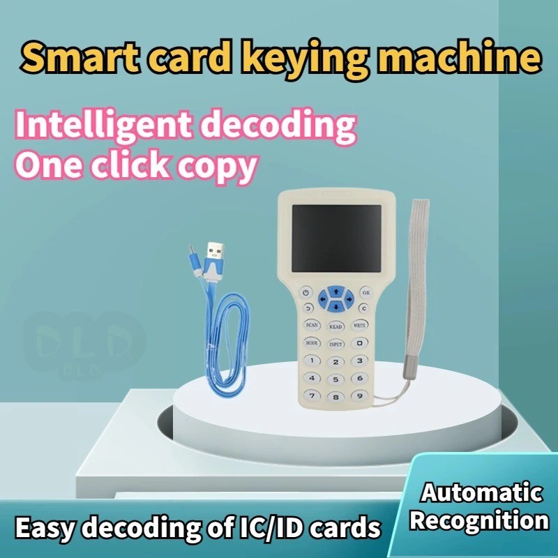 Jual 10 Frequency NFC Smart Card Reader Writer RFID Copier Duplicator ...
