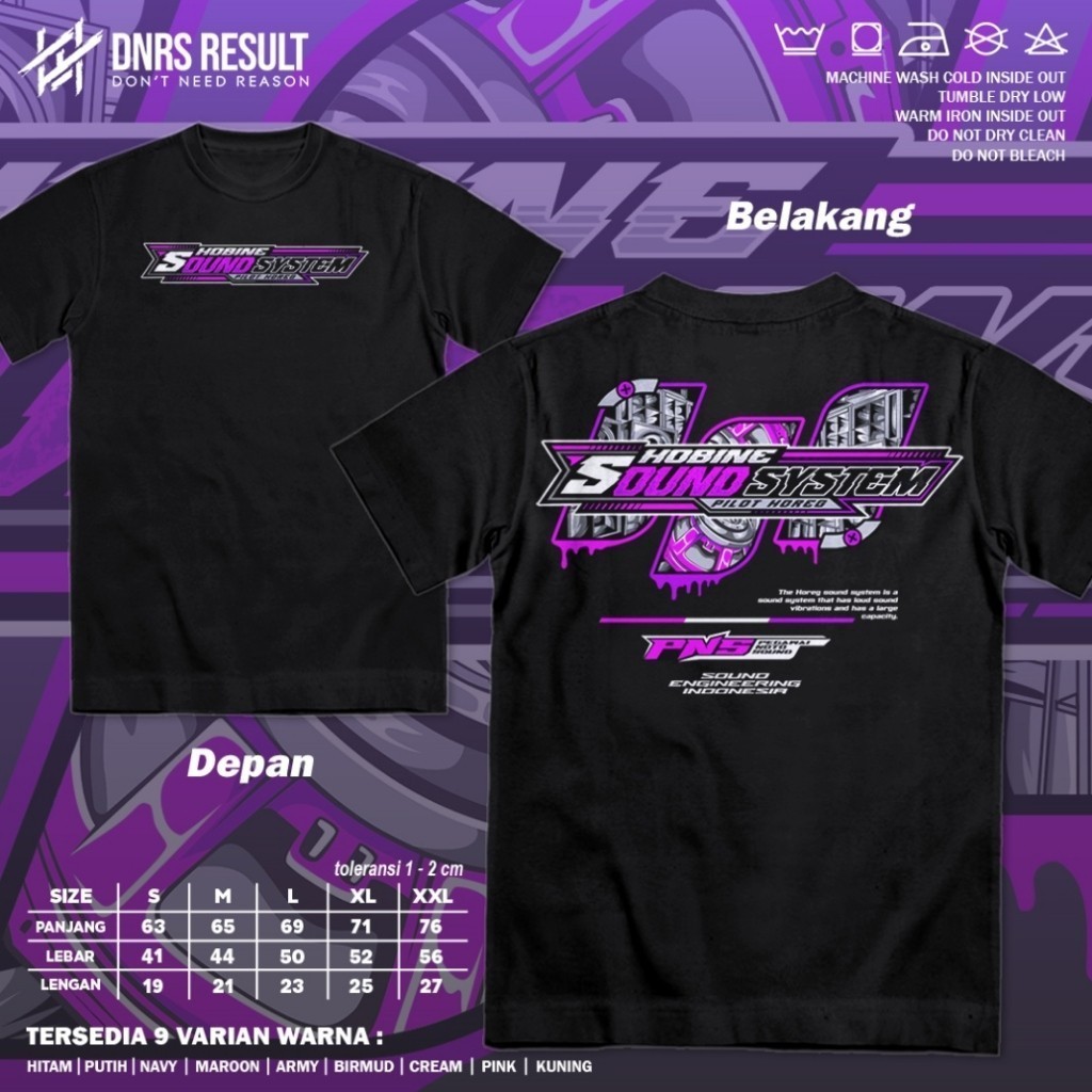 Jual DNRS Kaos Sound System Pegawai Noto Sound - Baju Distro Operator ...