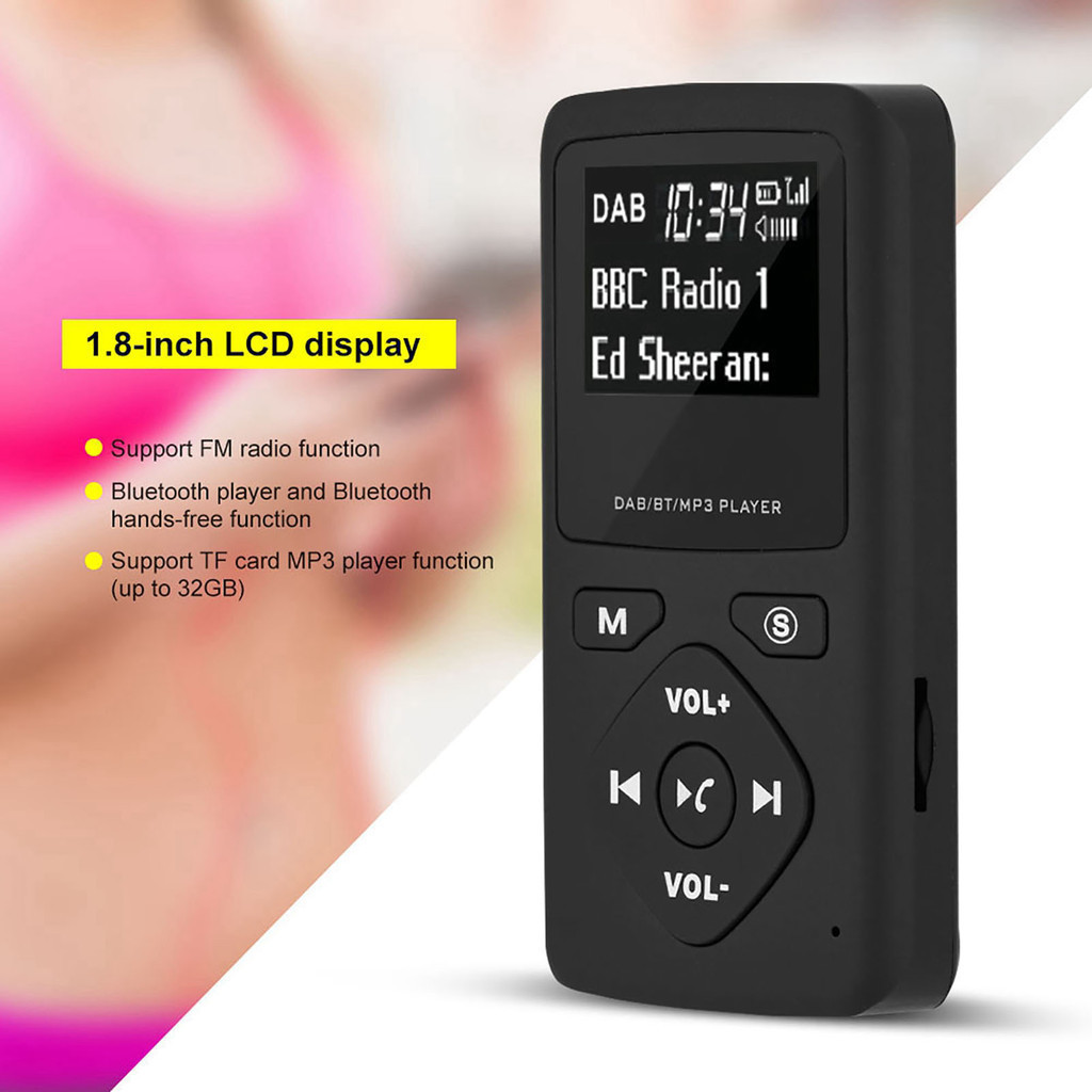 Jual DAB Digital Radio Portable DAB Radio Receiver Portable DAB/DAB+ ...