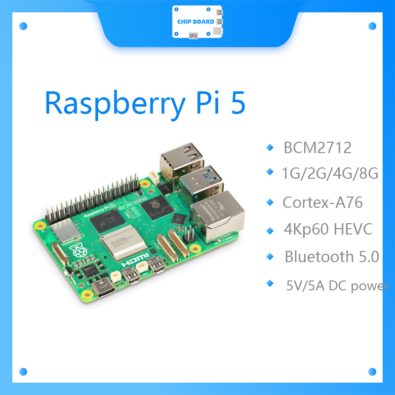 Jual Official Original Raspberry Pi 5 Cortex-A76 Linux 4GB 8GB Arm ...