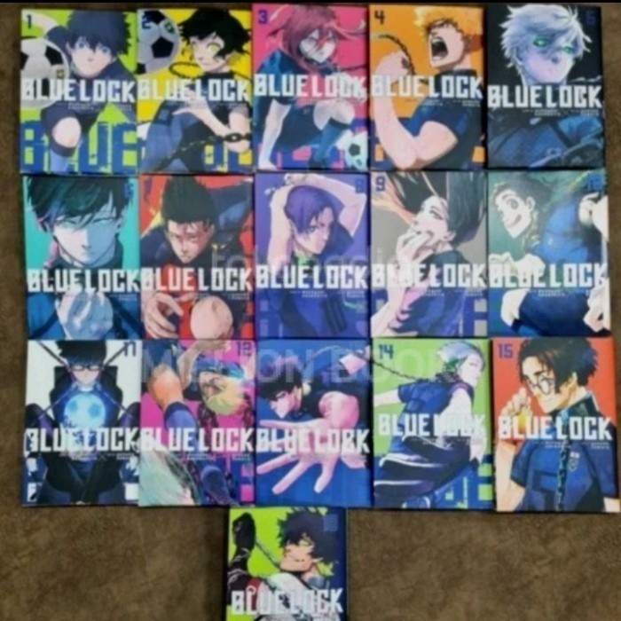 Jual Blue Lock Manga Anime Volume 1-23 ( English Version ) | Shopee ...