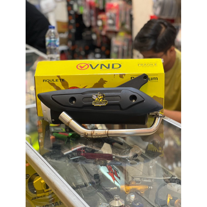 Jual Knalpot VND ROULETTE BEAT,SCOOPY,Genio,Mio,Mio j, Mio m3 Original ...