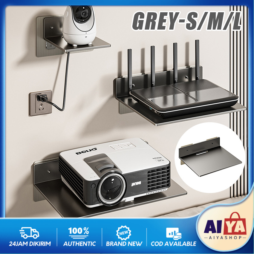 Jual Rak Ambalan Gantung Tempel Dinding Rak Router/Modem/Wifi Decoder ...