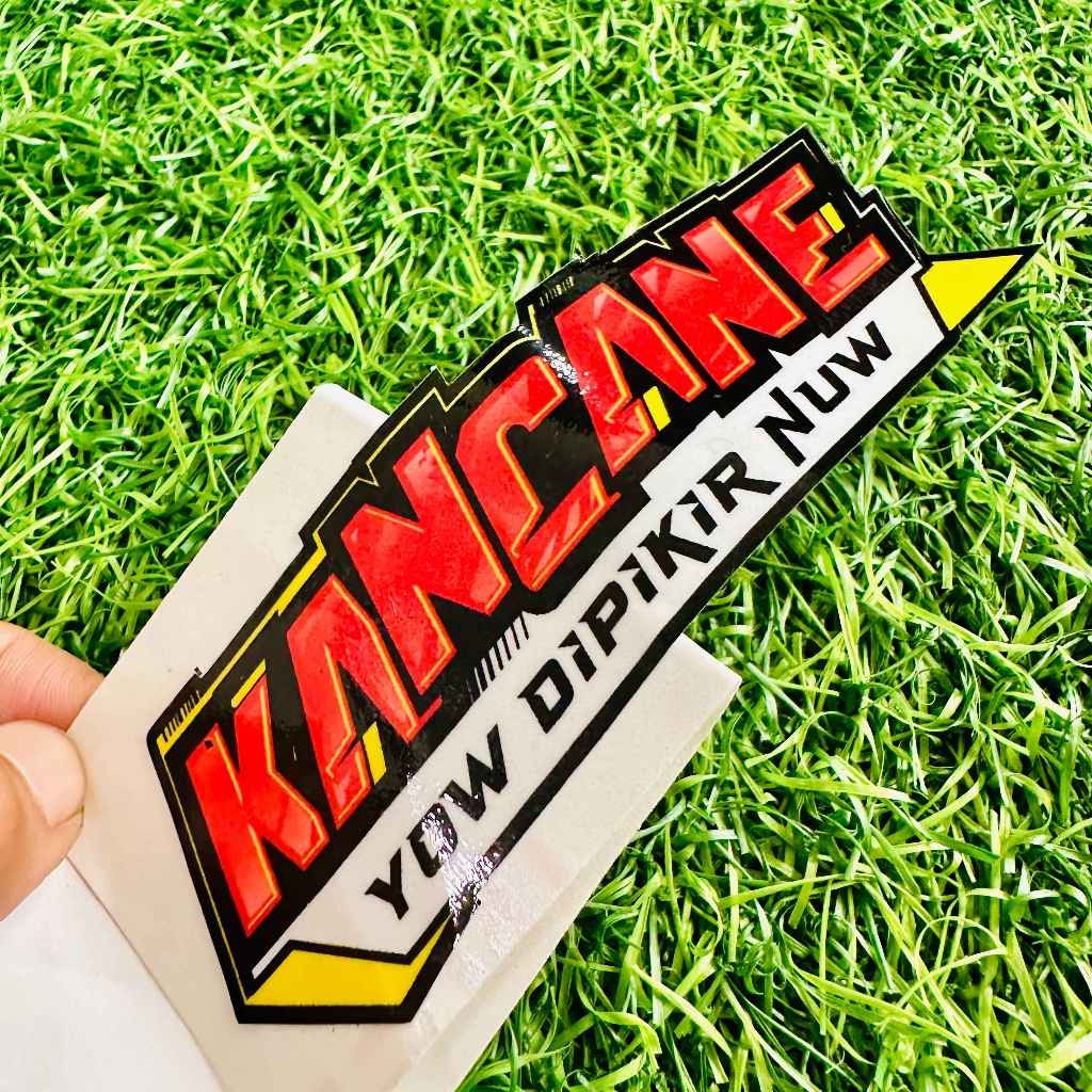 Jual Stiker Sticker Kancane Yo Dipikir Nuw – Ukuran 11 x 4 cm, Pilihan ...