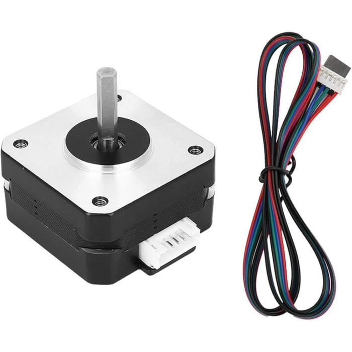 Jual NEMA 17 Stepper Motor 17HS4023 Untuk 3D Printer CNC Robotik dll ...