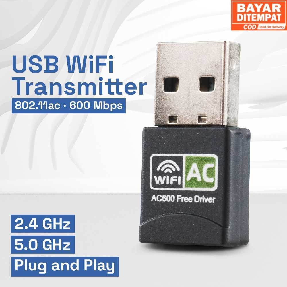 Jual ( 16 COD ) EASYIDEA Mini USB WiFi Transmitter Receiver 802.11ac ...