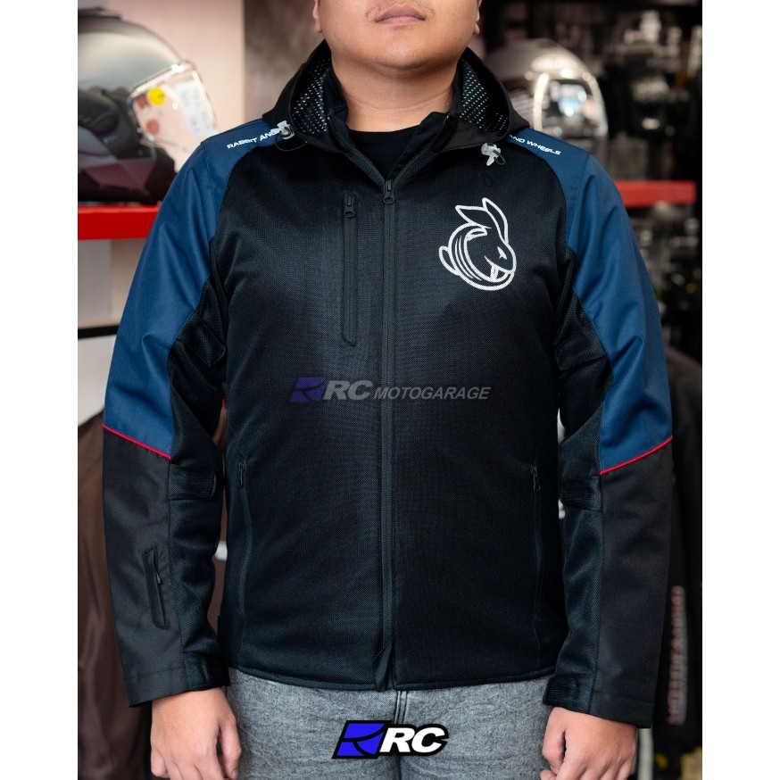 Jual Jaket Motor - Rabbit and Wheels Patron Tex Navy Original | Shopee ...