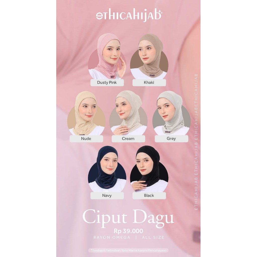Jual Ciput Dagu Dalaman Kerudung Ciput Ninja by Ethica | Shopee Indonesia