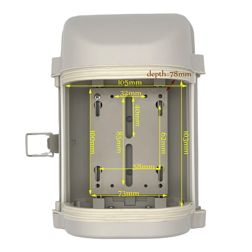 Jual 6 Inch Aluminium Alloy Security CCTV Camera Housing Outdoor ...