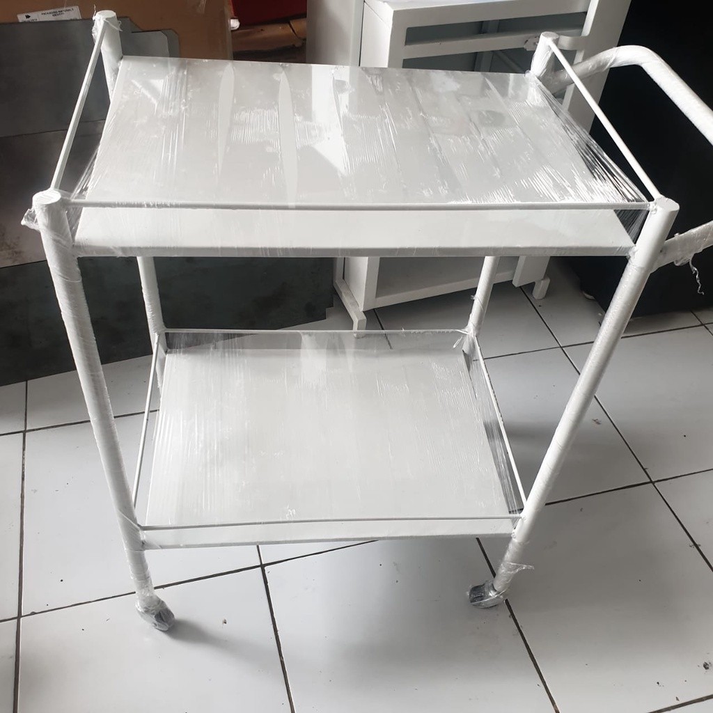Jual Meja Troli Instrumen 2 Rak besi - Trolley 2 Susun besi - TIYA ...