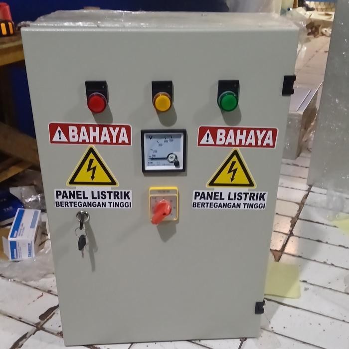 Jual Panel Listrik 50A Box 40x60 indoor plat 1.2mm new murah | Shopee ...