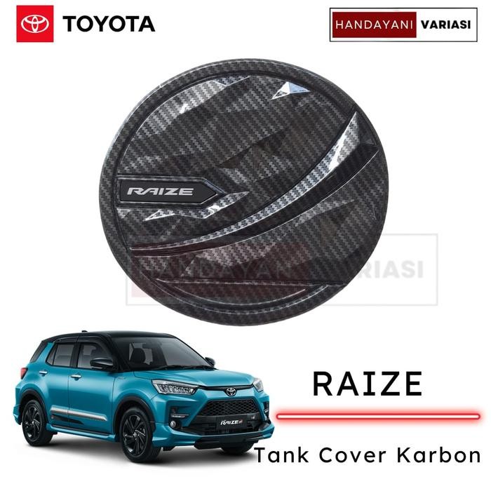 Jual Tank Cover Karbon Toyota Raize Tutup Cover Tangki Karbon | Shopee ...