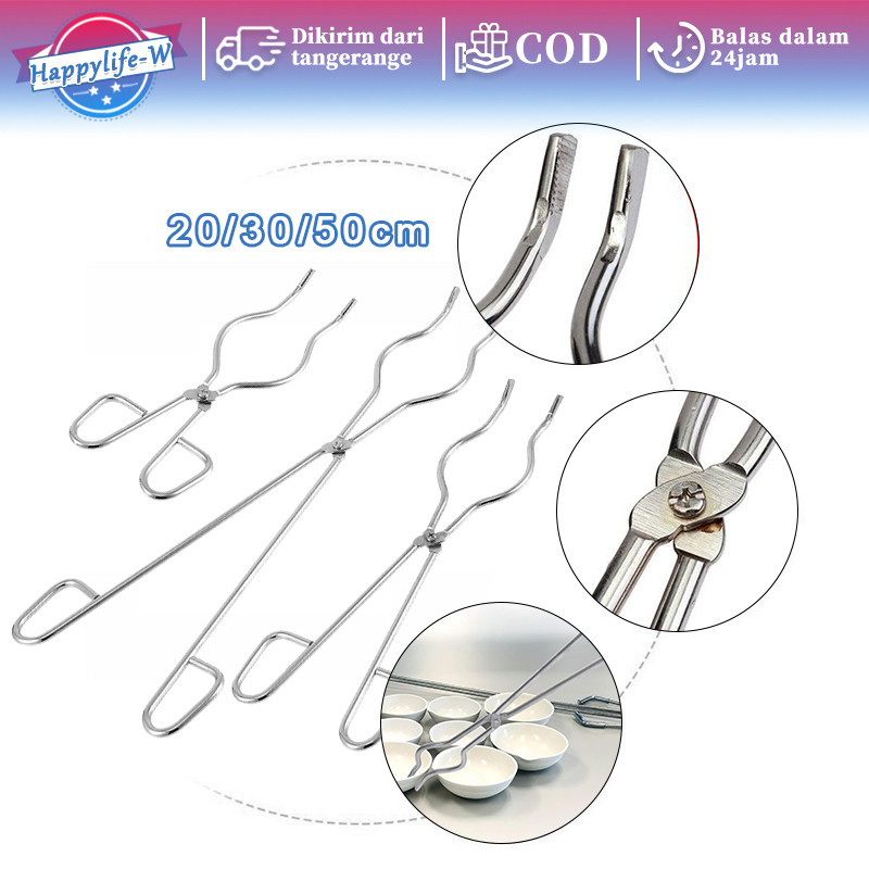 Jual 20/30/50cm Crucible Tongs Alat Penjepit Krusible Tang Klem ...