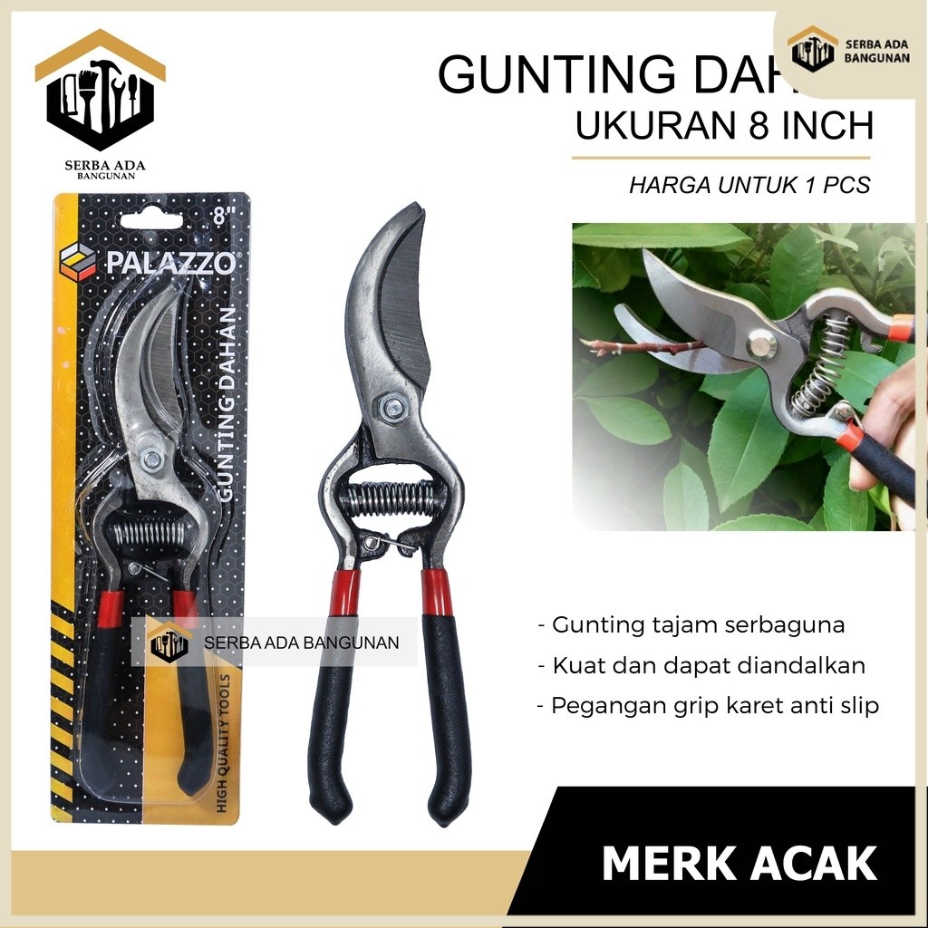 Jual SAB Gunting Dahan Ranting / Gunting Tanaman Tajam / Peralatan ...