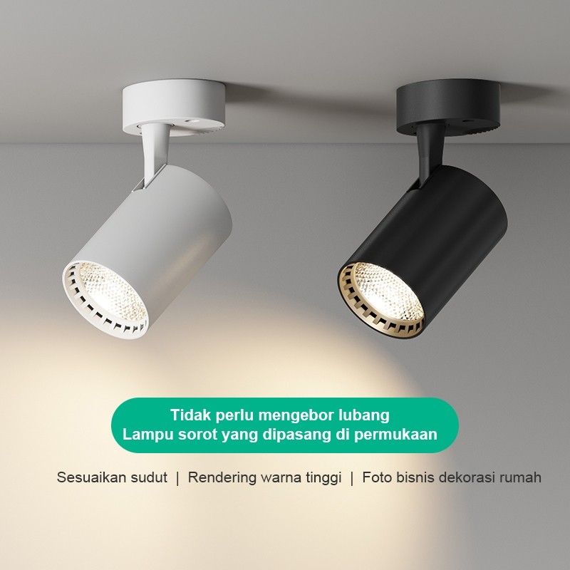 Jual New Lampu Sorot LED Super Terang 10W Lampu Sorot LED COB Aluminium ...